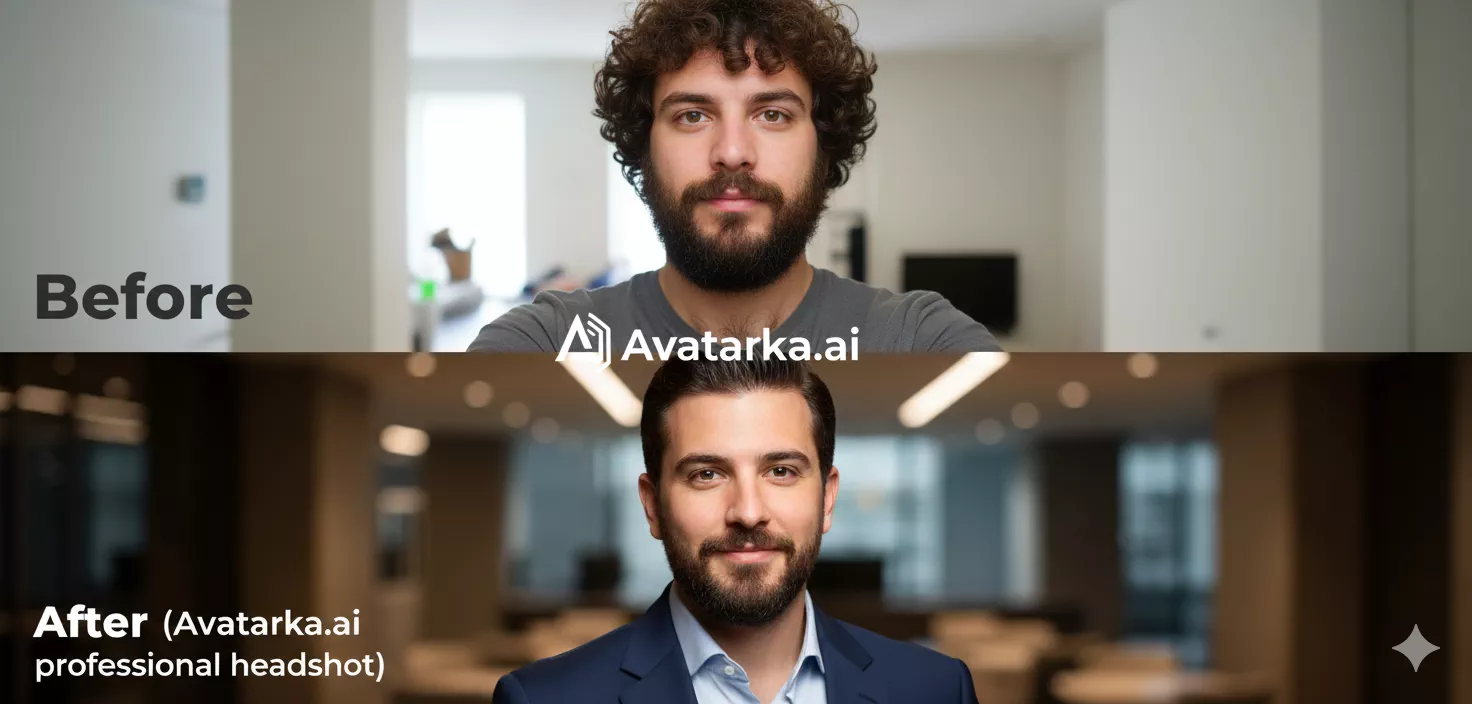 Real customer results showing before and after photos using Avatarka.ai
