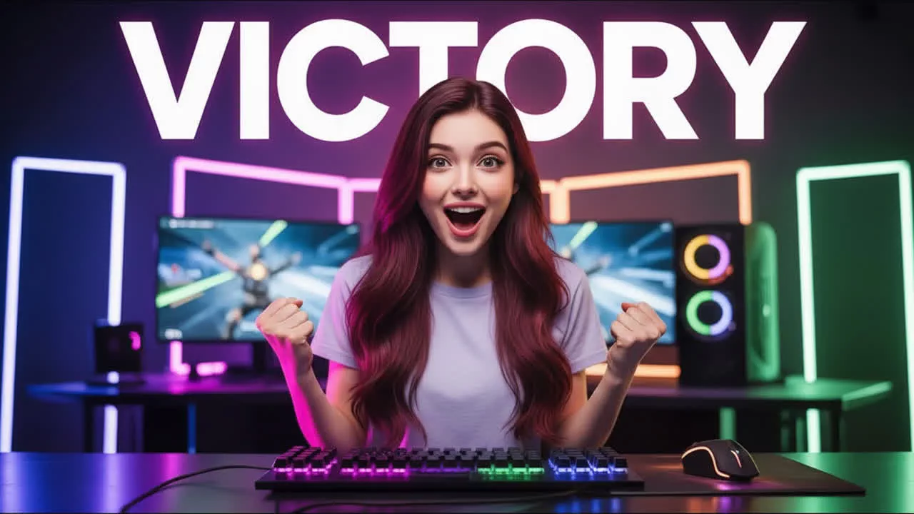 Gaming victory thumbnail