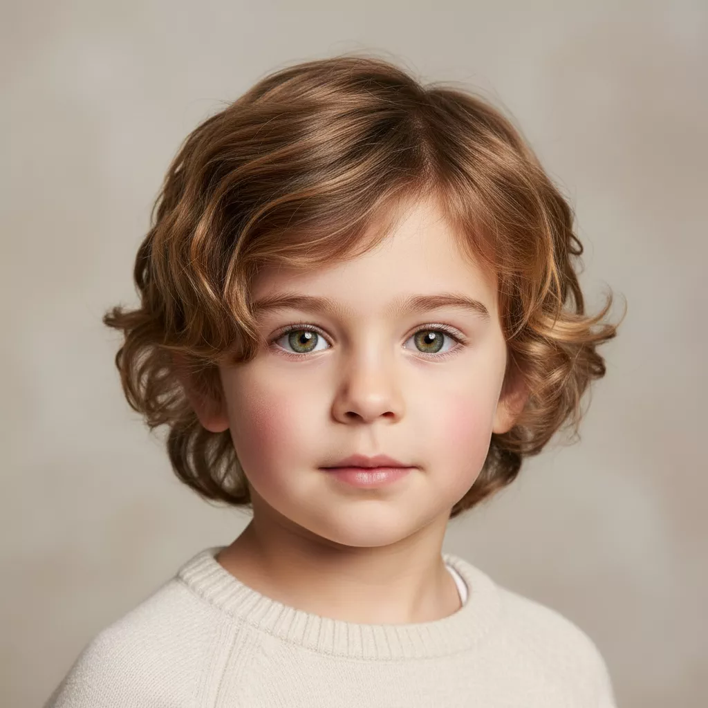 Generated celebrity baby photo at 2 years